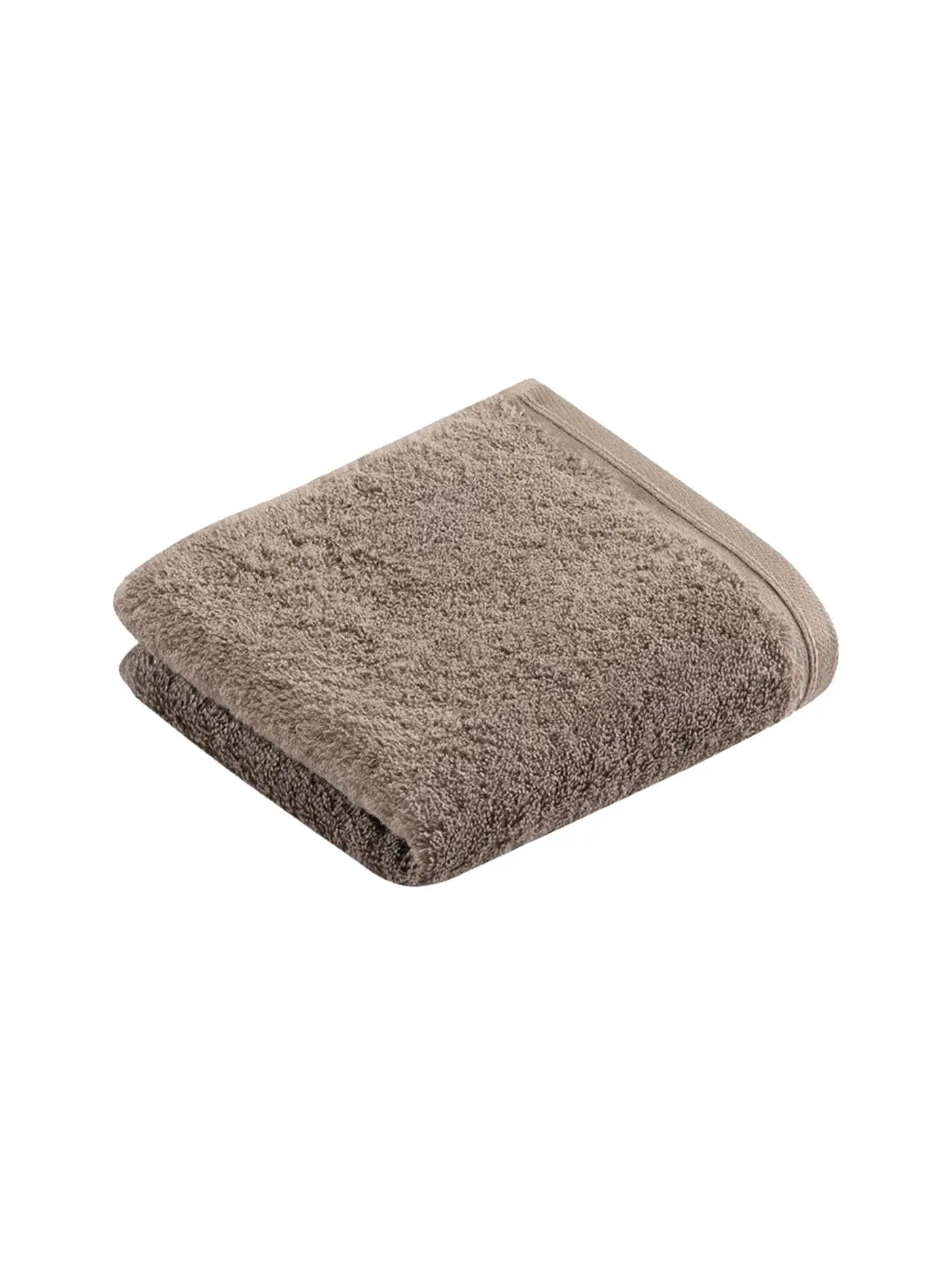 VOSSEN | Gästetuch Vegan Life 40x60cmcm Sage | braun